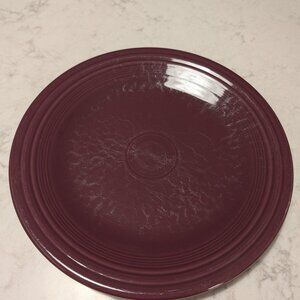 Fiestaware dinner plate in Mulberry